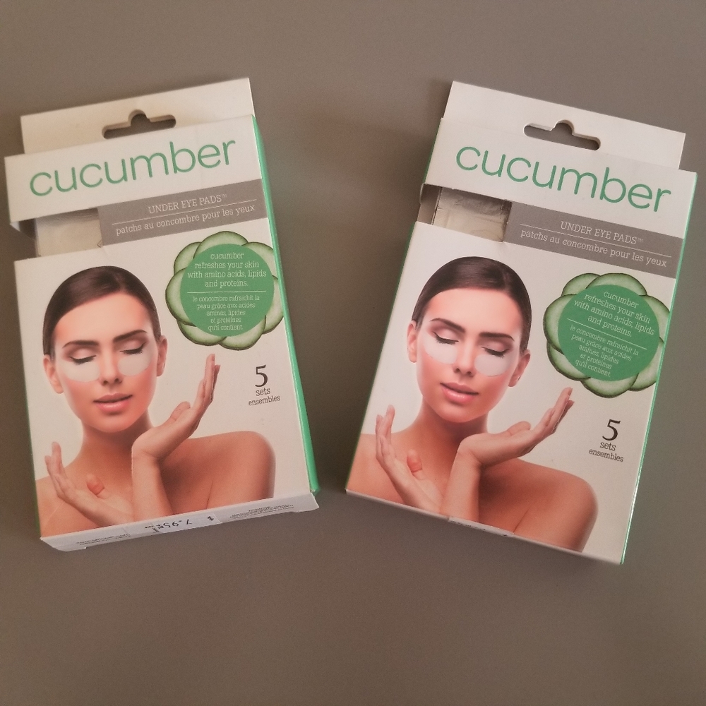 Cucumber Under Eye Pads BRAND NEW!!!! UNOPENED!!!